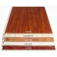 Bamboo and Wood Fiber WPC Wall Panels for Interior Decoration